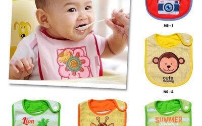 Praktis, Inilah 9 Rekomendasi Celemek Makan Bayi