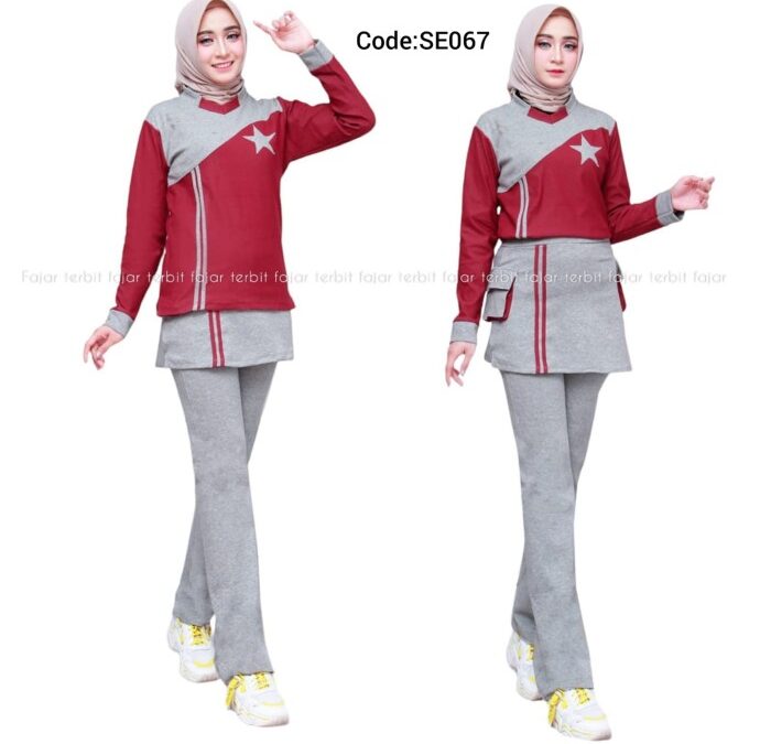 Tampil Lebih Syari dengan 9 Rekomendasi Celana Senam Rok