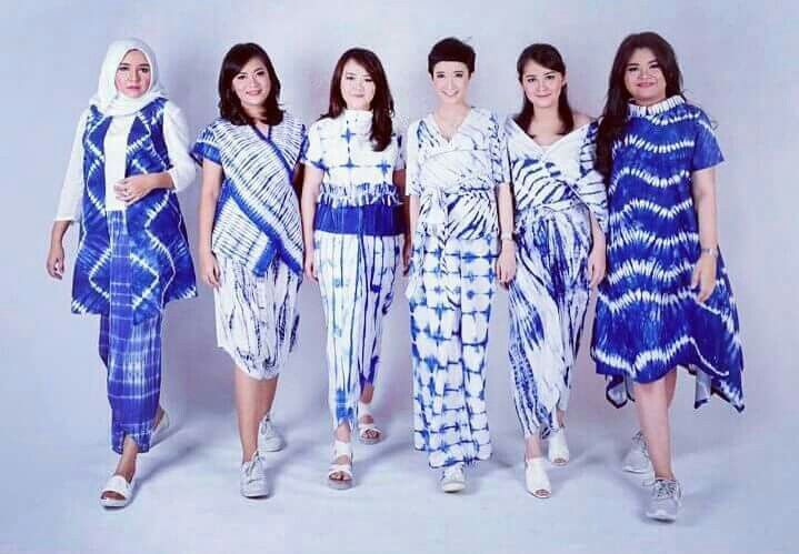 Jenis Busana yang Menggunakan Bahan Kain Shibori