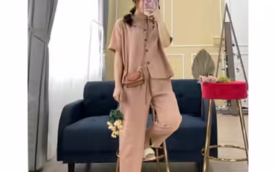Alasan One Set Linen Crepe Jadi Baju Favorit