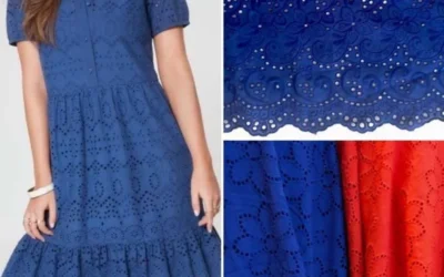 Mengenal Ciri Khas Katun Bordir Eyelet dan Pemanfaatannya