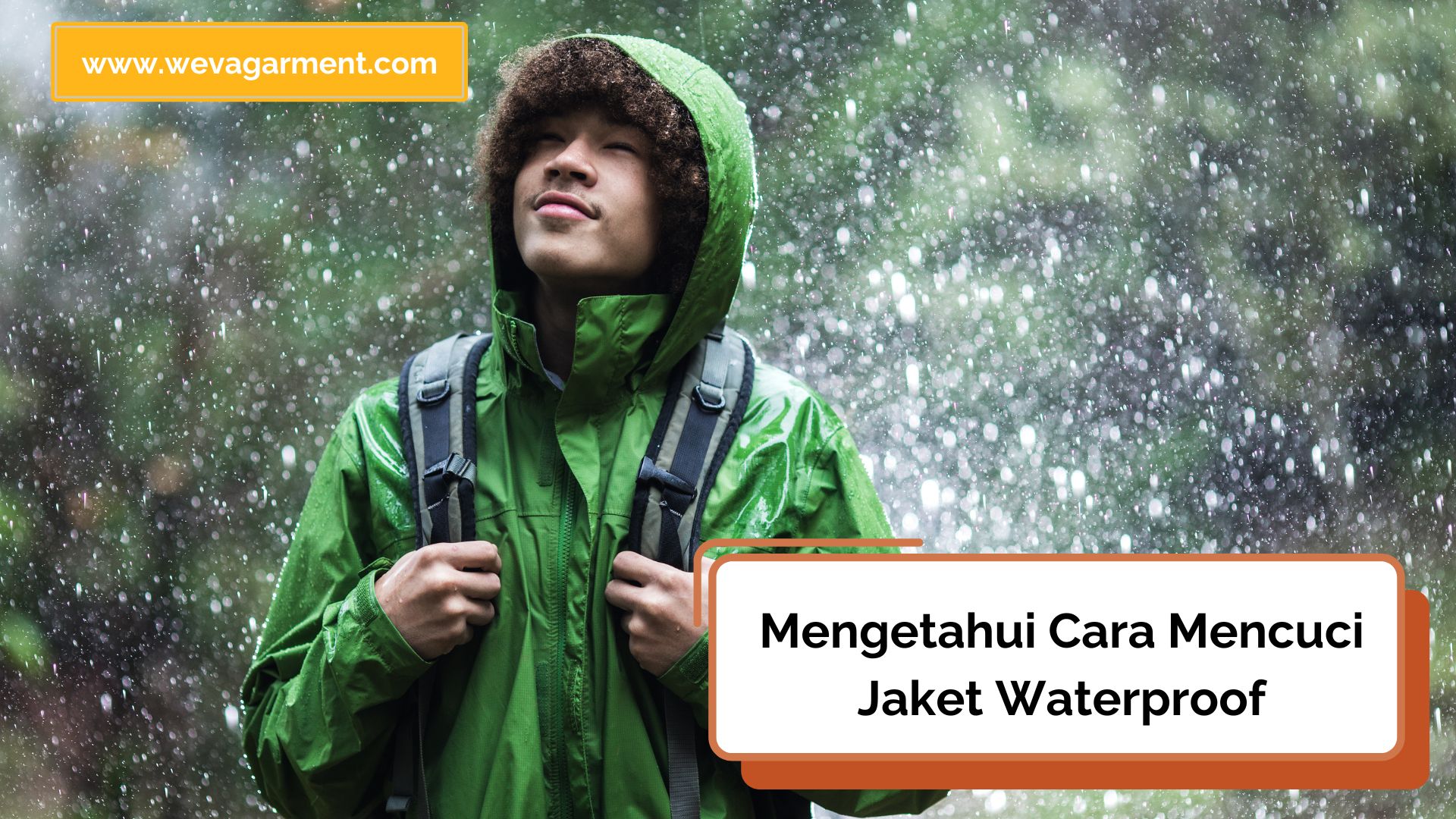 Cara Mencuci Jaket Waterproof