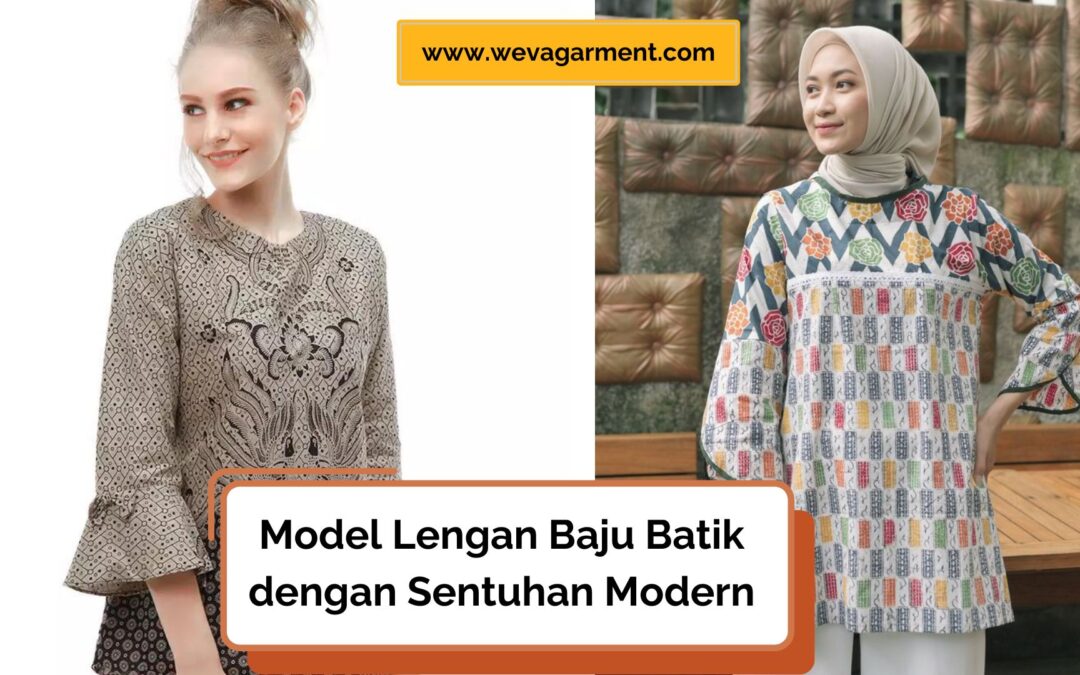 Model Lengan Baju Batik dengan Sentuhan Modern