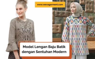 Model Lengan Baju Batik dengan Sentuhan Modern
