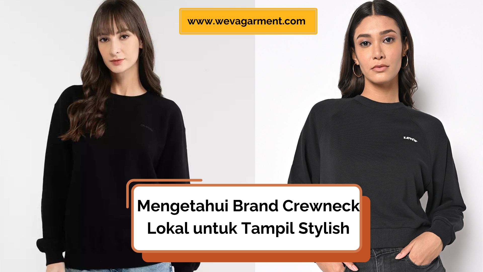rekomendasi brand crewneck local