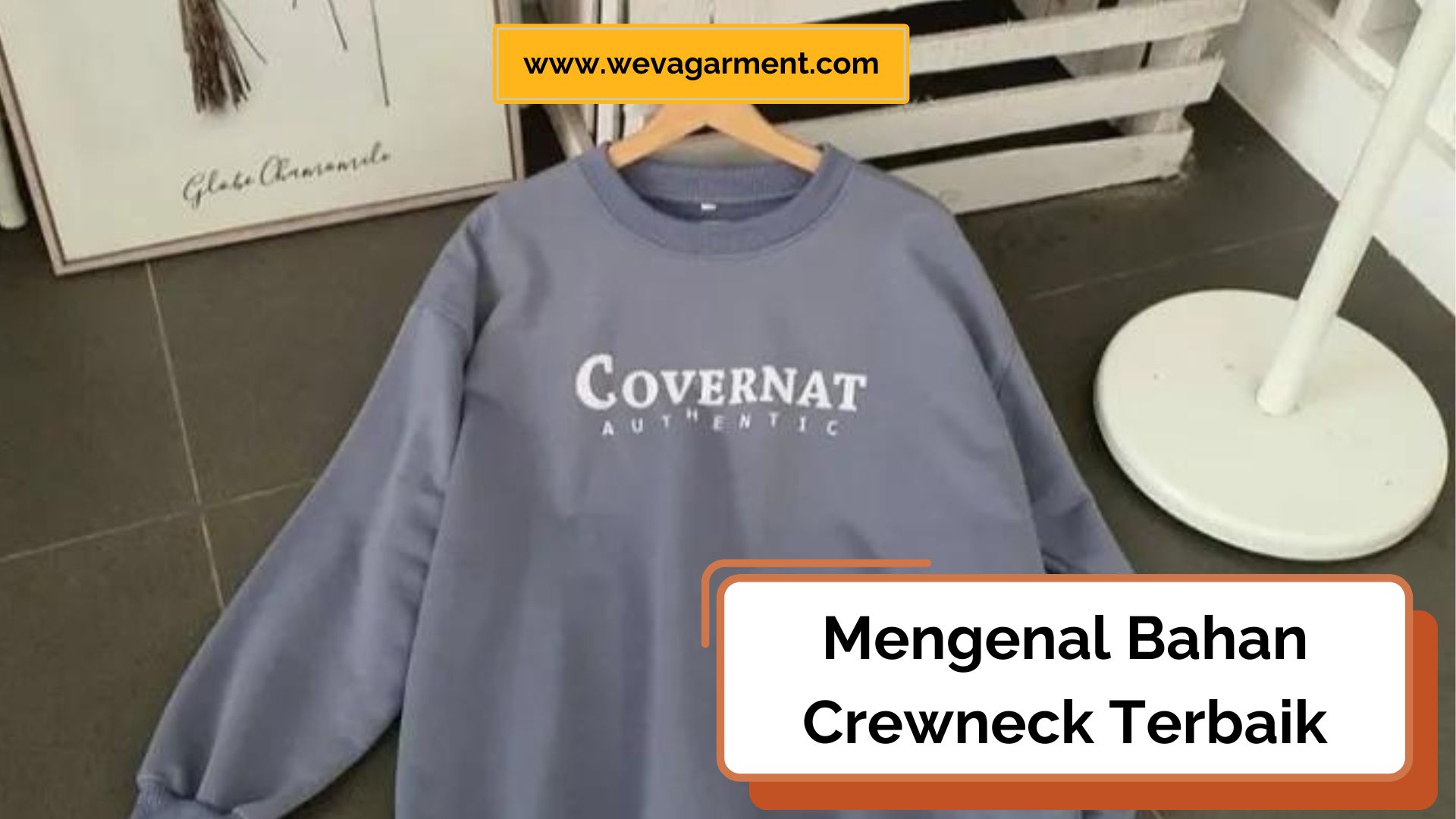 bahan crewneck terbaik